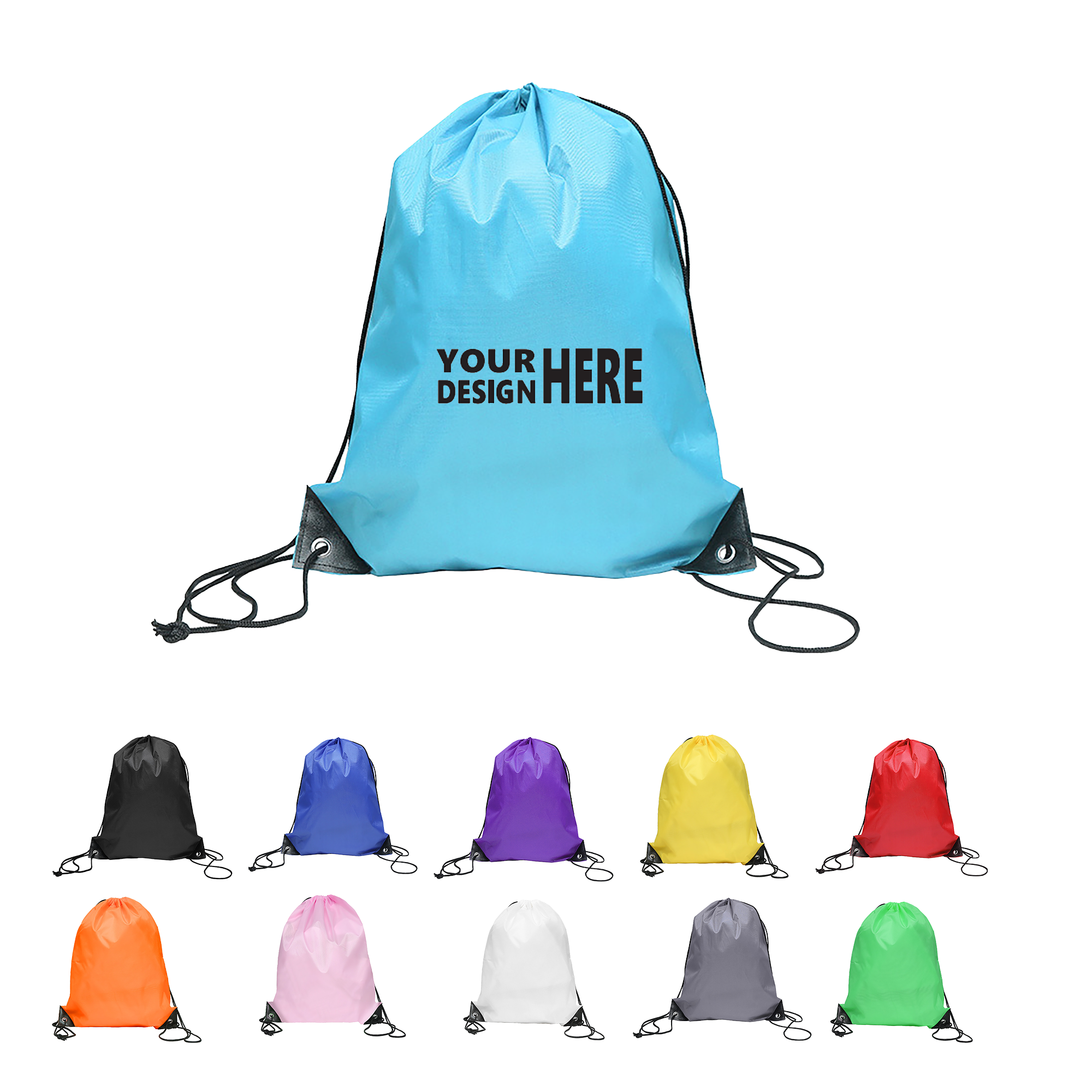 210D Durable Drawstring Bag 3