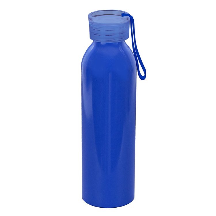 "BENDER" 22 OZ Recycled Aluminum Bottle With Carry Strap Lid 9