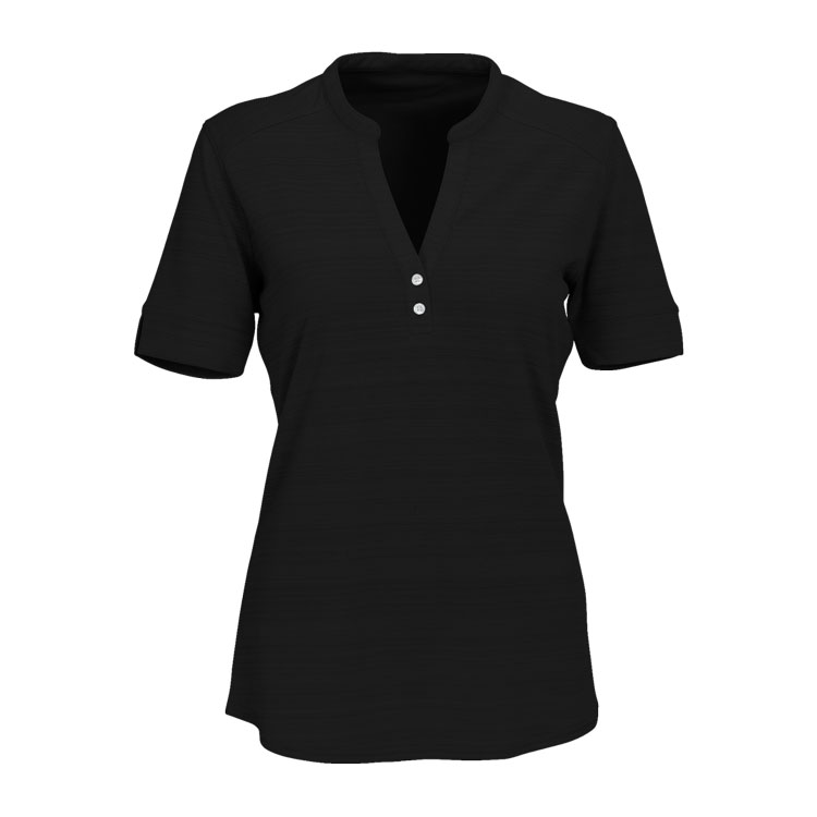 Vansport Ladies Strata Textured Polo 4