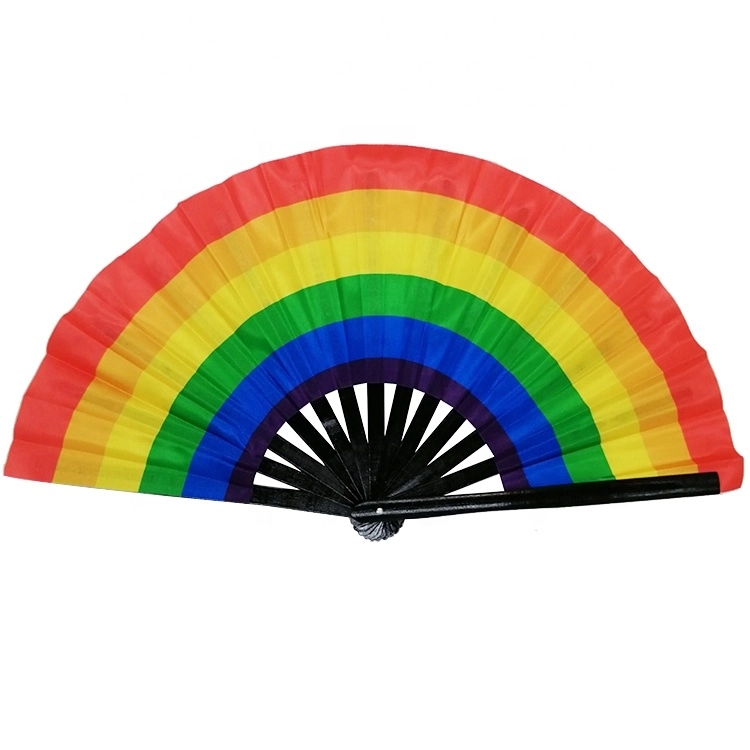 Plastic Ribs Fabric Fan 2