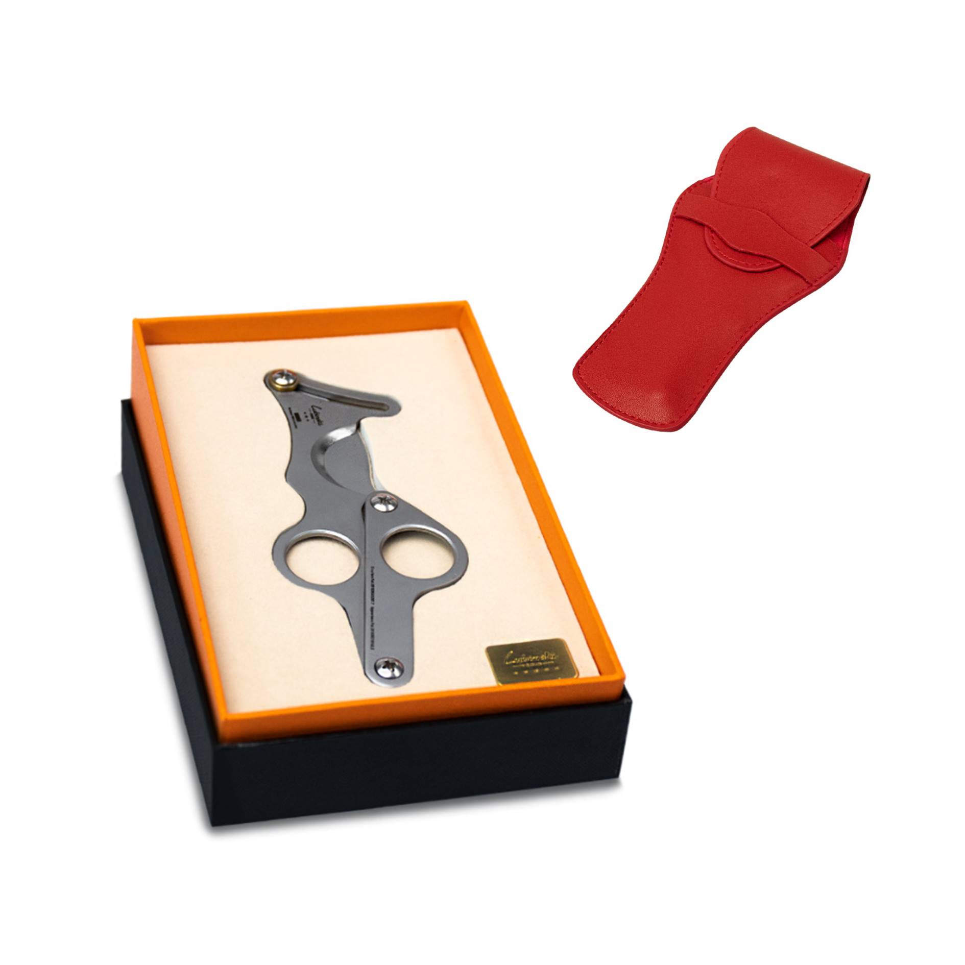 Handle Stainless Steel Blade Cigar Scissor 5
