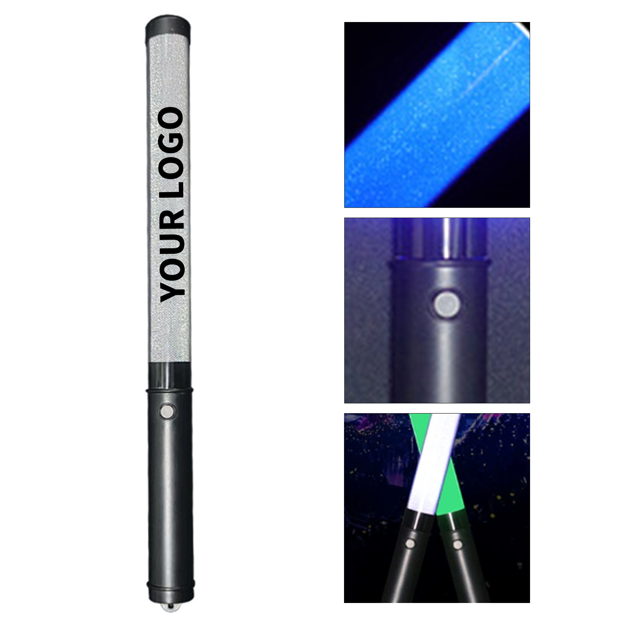 Fifteen Color Handheld LED Light Stick With Replaceable Battery 2
