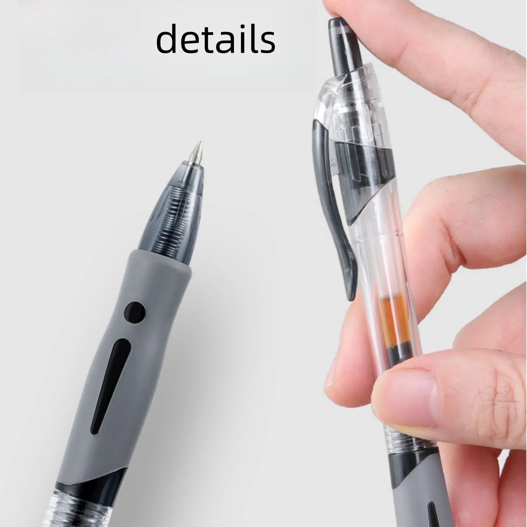 Retractable Medium Point Gel Ink Pens 3