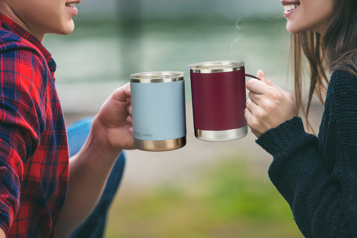 12 Oz. Asobu Ultimate Mug w/ Shatterproof Ceramic Interior 5
