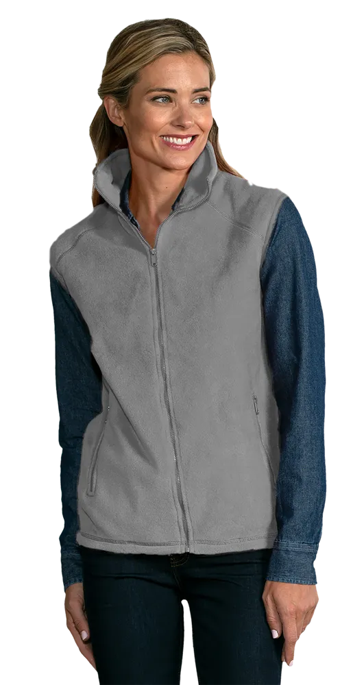 Adult Micro Fleece Zip Front Vest 7