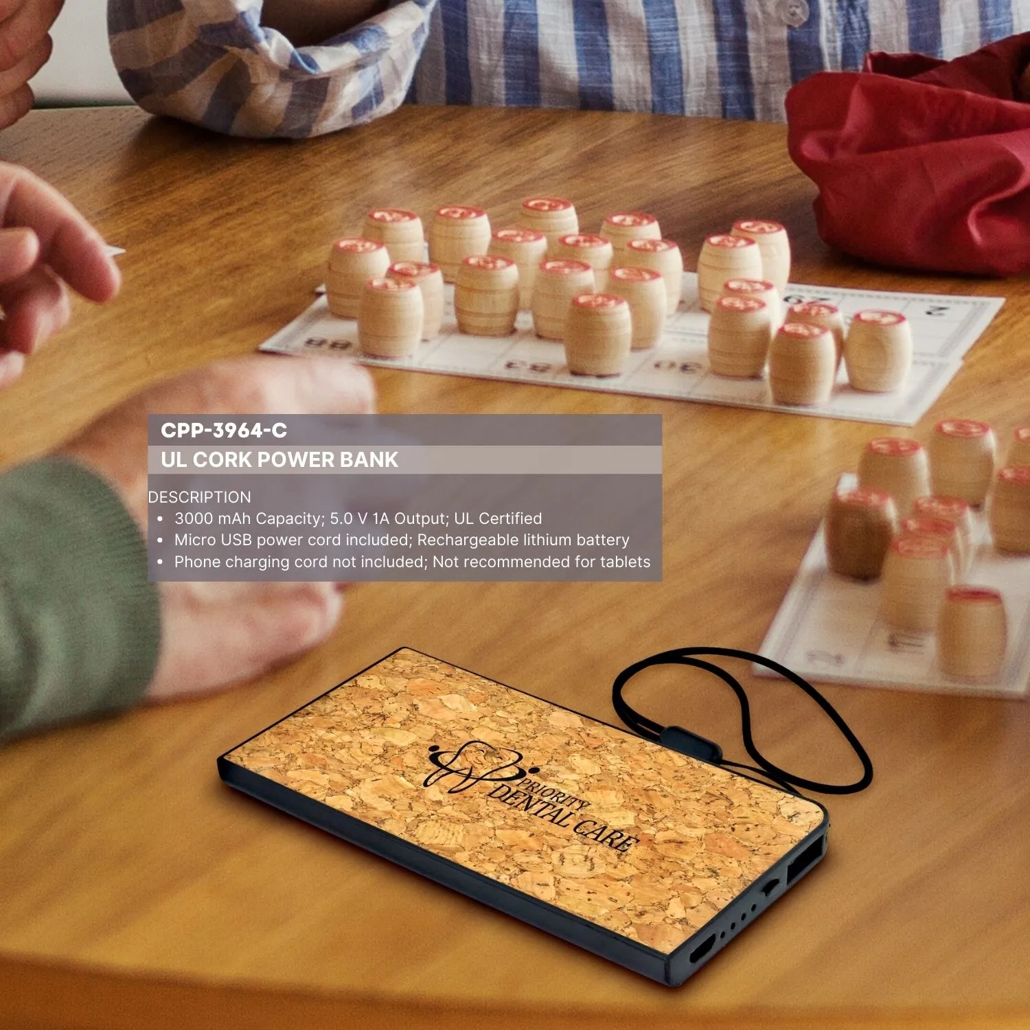 UL CORK POWER BANK 6