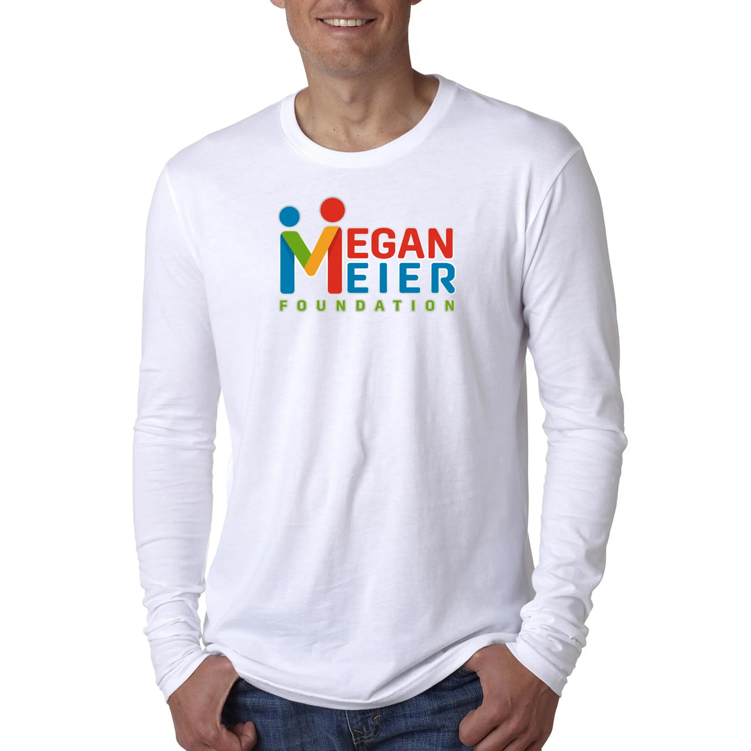 Next Level Men's Cotton Long-Sleeve Crew 21
