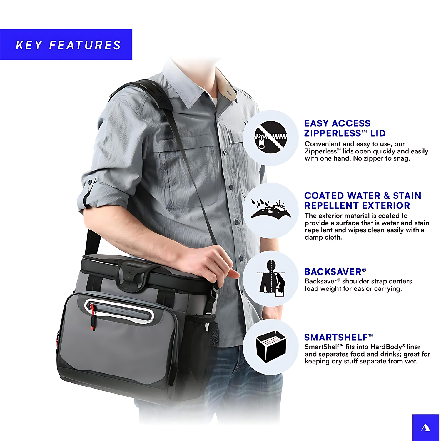 10L Insulated Oxford Cooler Bag - Thickened & Large Capacity 4