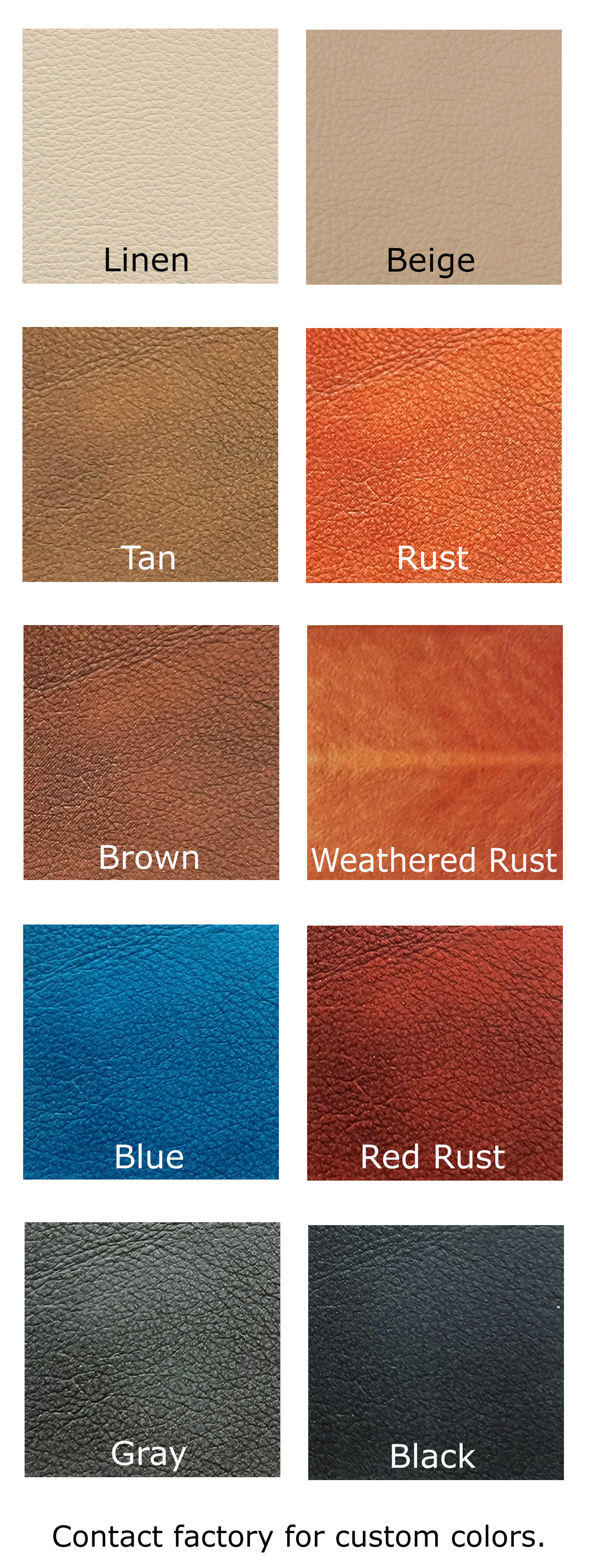 USA Made "Leather Look" Flat Printed Patches 9