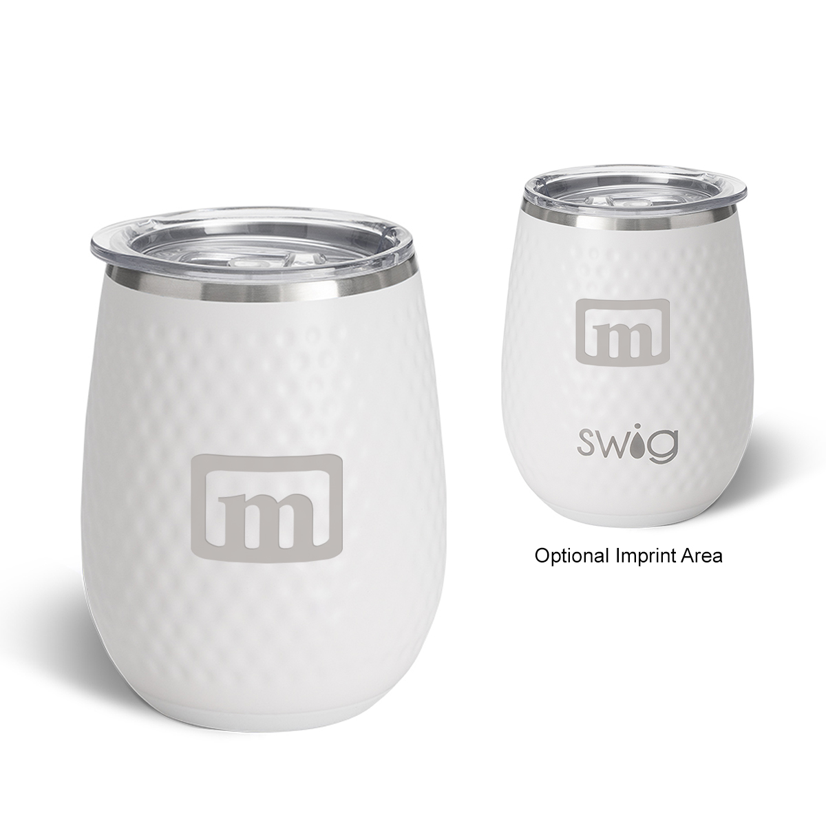 14Oz. Swig Life Golf Stainless Steel Stemless Wine Tumbler