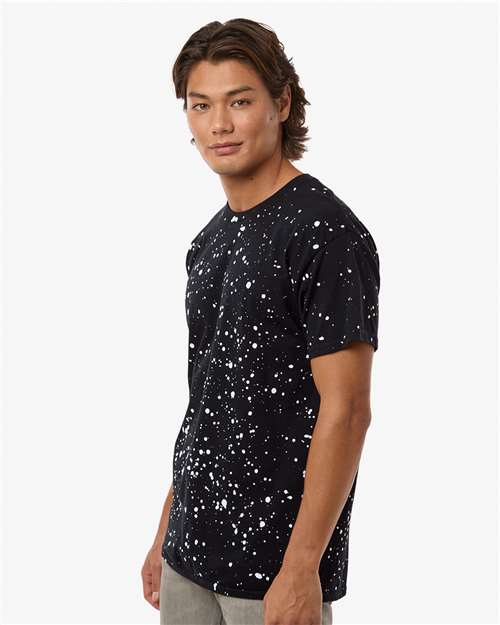 Unisex Bleach Out Dyed T-Shirt - 1385 49