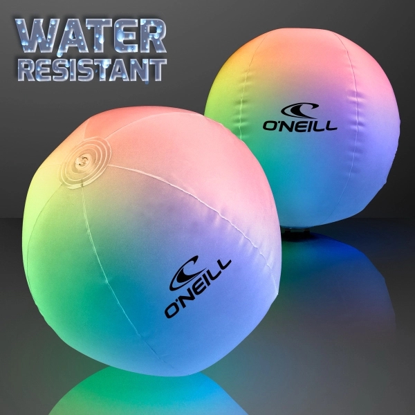 Light Up Beach Ball with Color Change LEDs 2