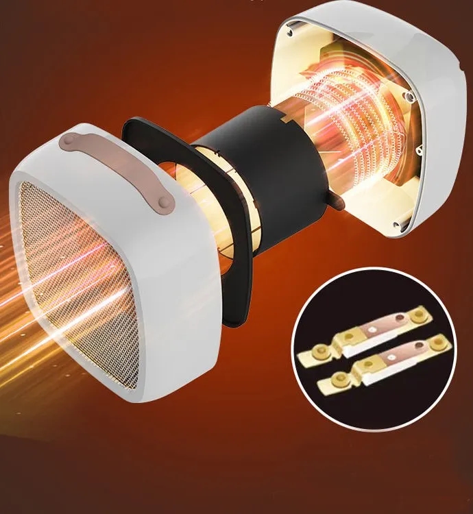 500w table heater with on/off switch 8