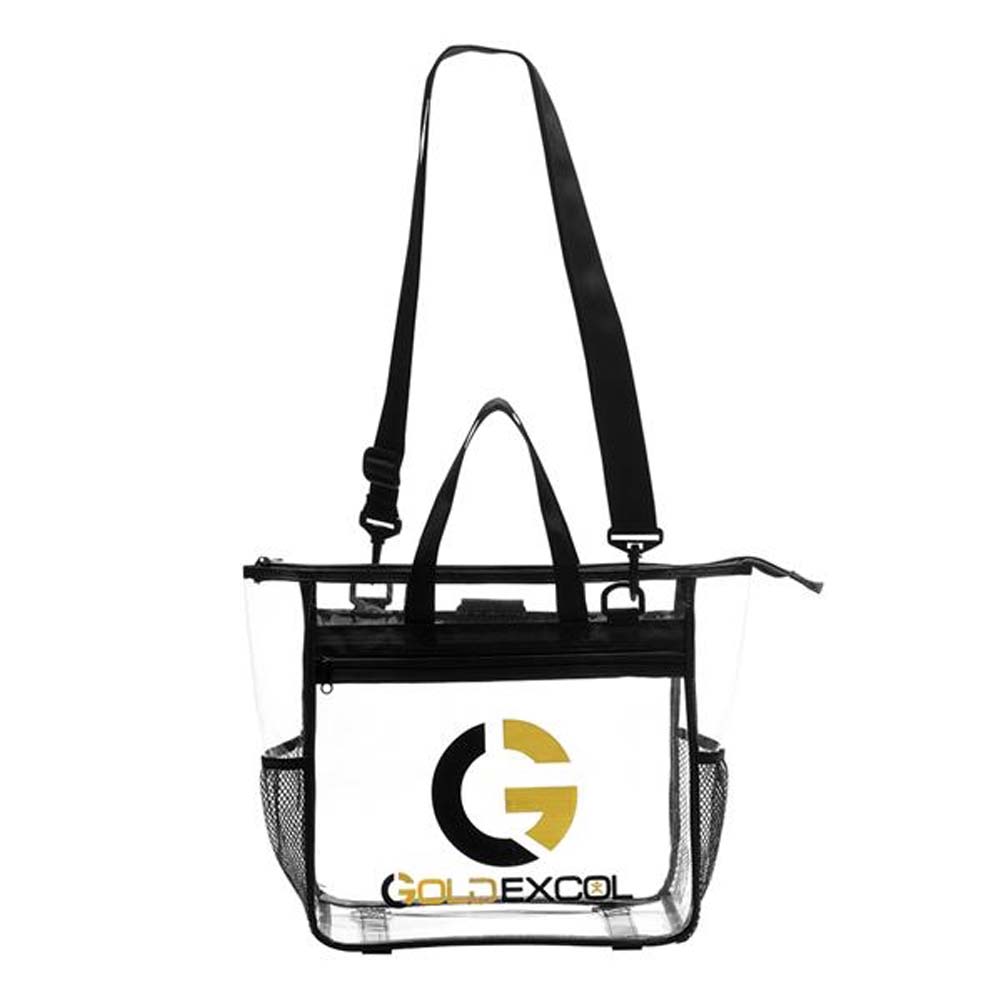 Transparent Traveling Messenger Tote Bag. 1