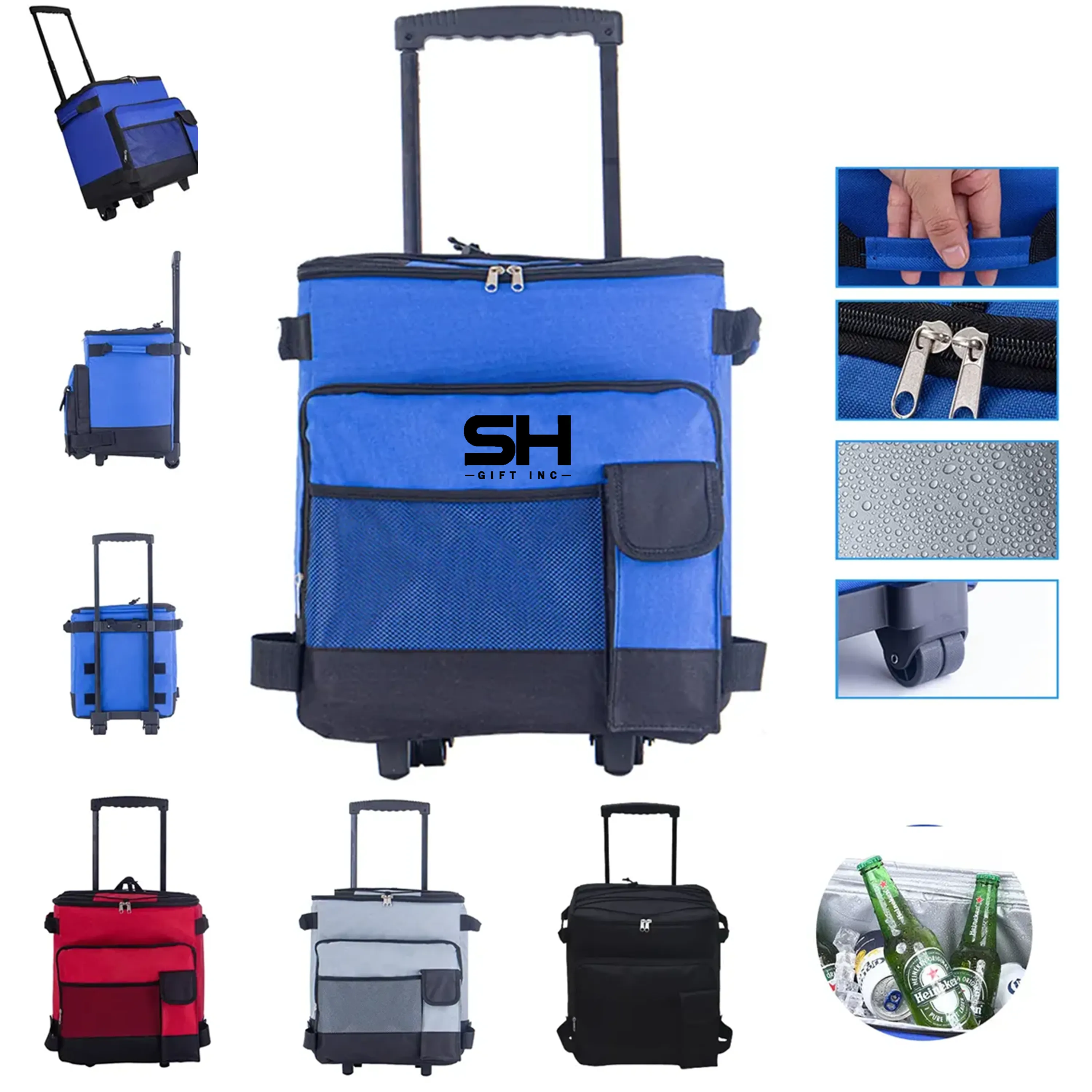 43L Collapsible Cooler with Wheels 1