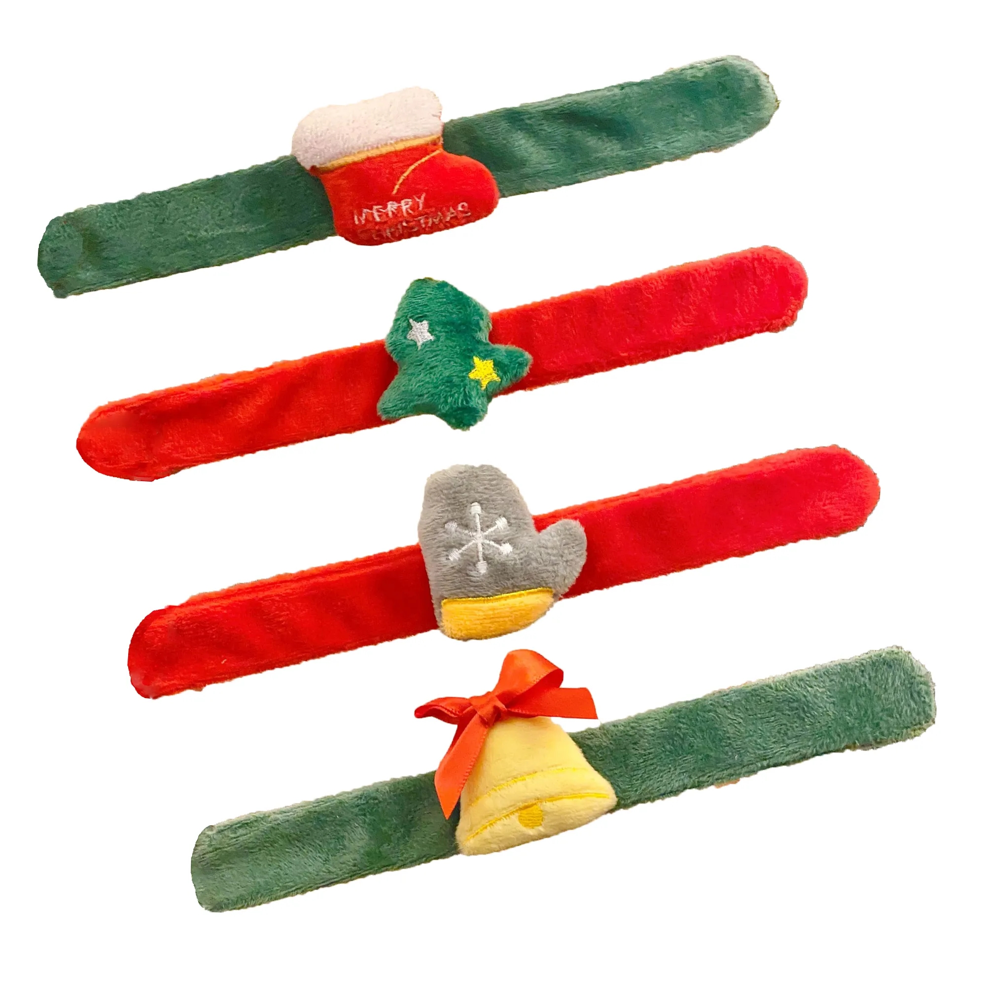 Christmas Slap Bracelets Bands Toys 3