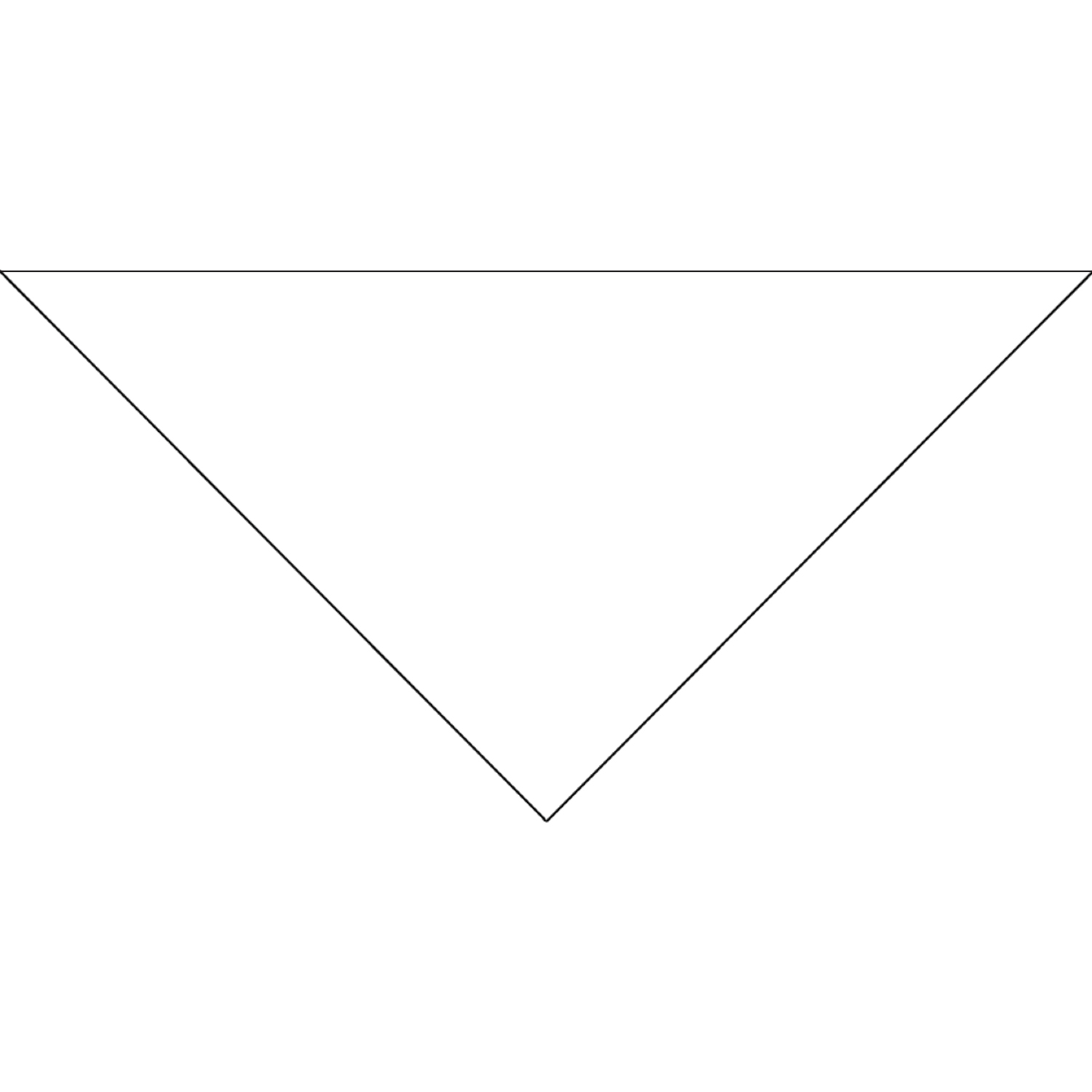 Small Triangle Pet Bandana w/ Screen Print 14