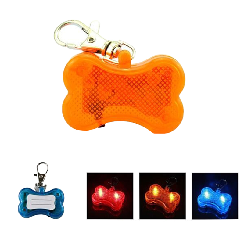 LED Pet Dog Collar Pendant Keychain 2