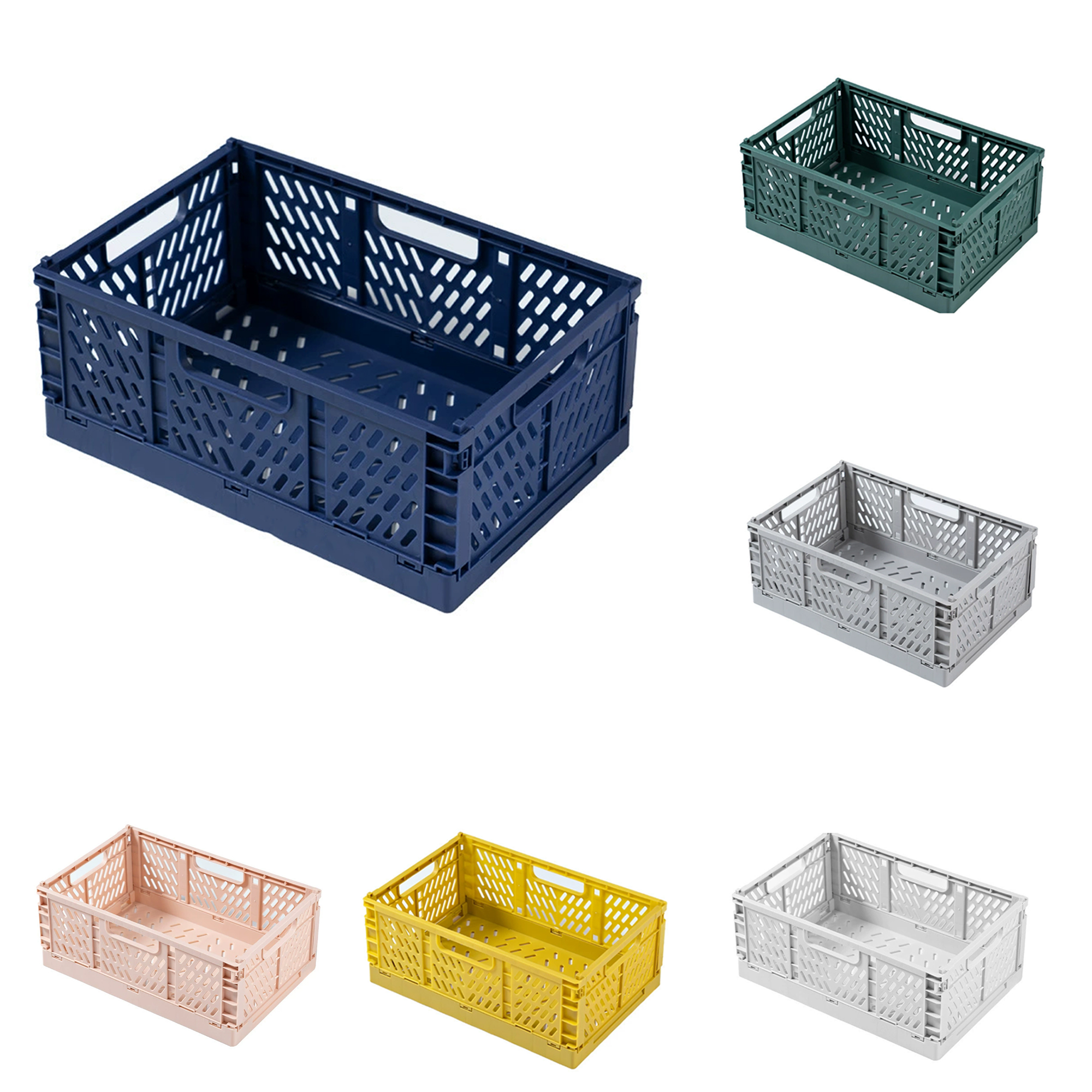 Plastic Mini Folding Storage Box 2