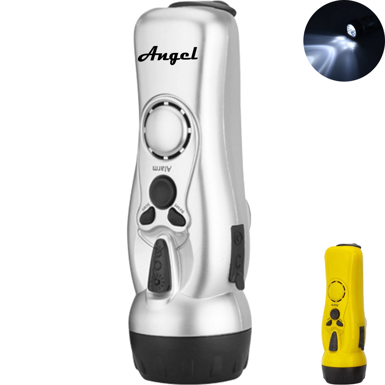 4 in 1 Emergency Dynamo Radio Flashlight 2
