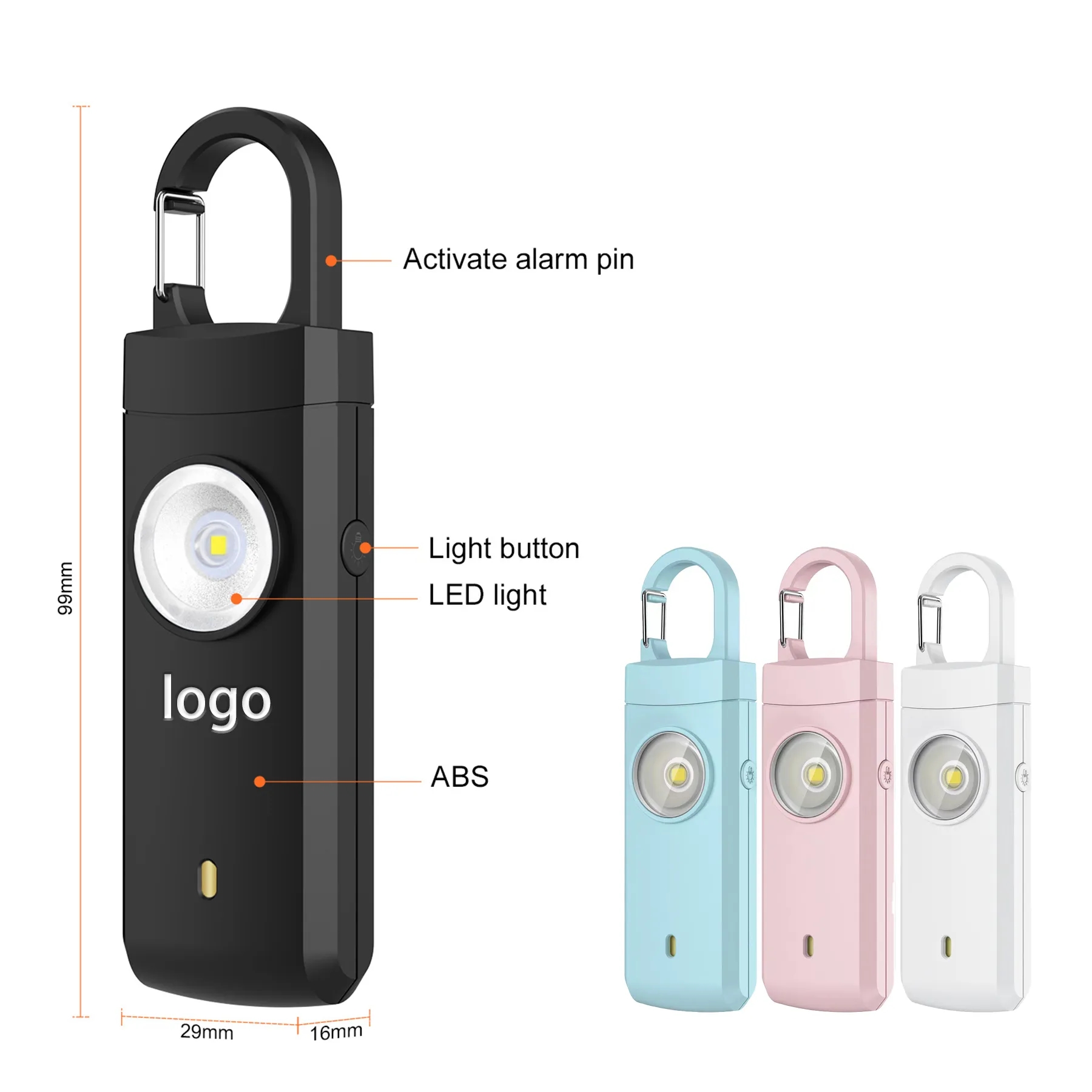 130DB Emergency Personal Safety Alarm 1