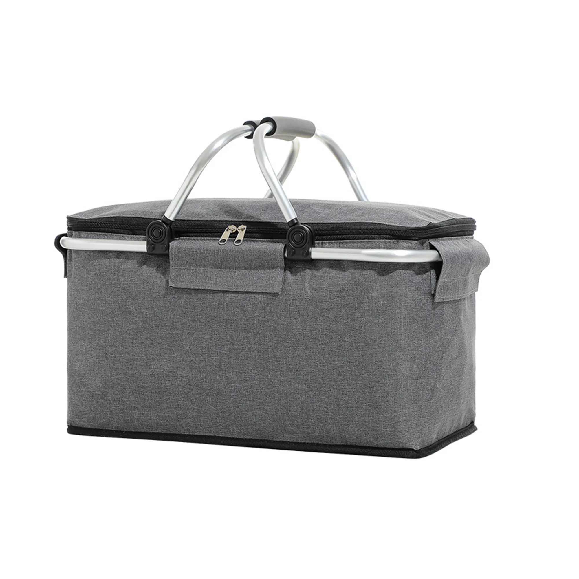 Foldable Insulation Travel Bag Insulated Picnic Basket 8