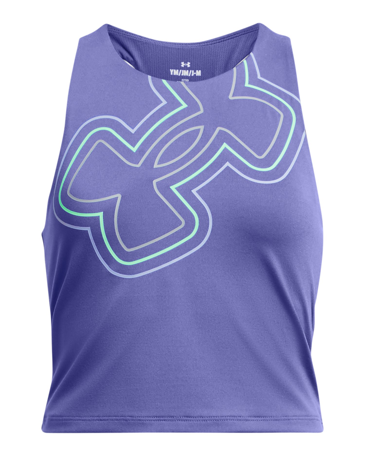UA Motion Branded Girls' Crop Tank 2