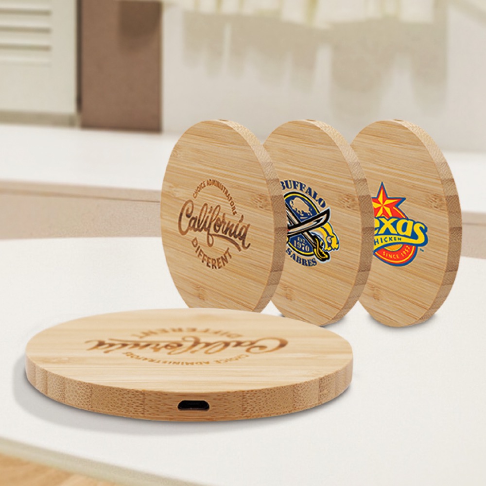 Bamboo Wireless Charging Pad 9