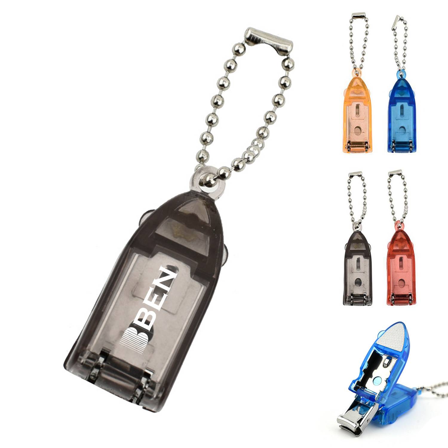 Mini Stainless Steel Portable Foldable Nail Clipper 3