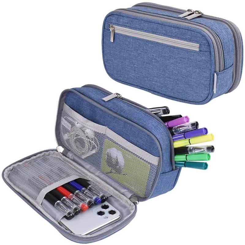 Students School Oxford Pencil Case Bag 4