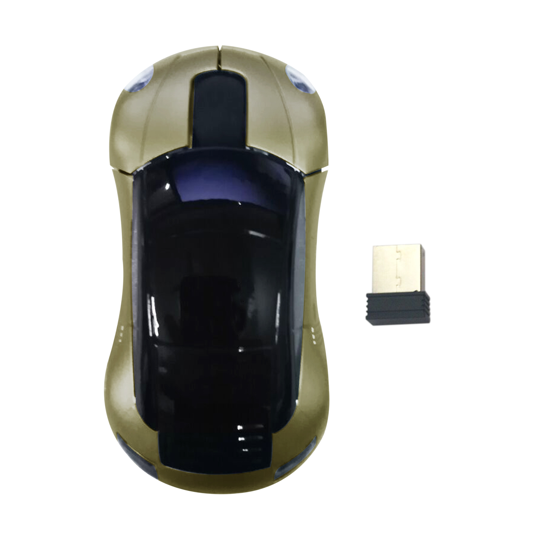 1400 DPI 2.4 GHZ Wireless Car Optical USB Mouse /Mice 8