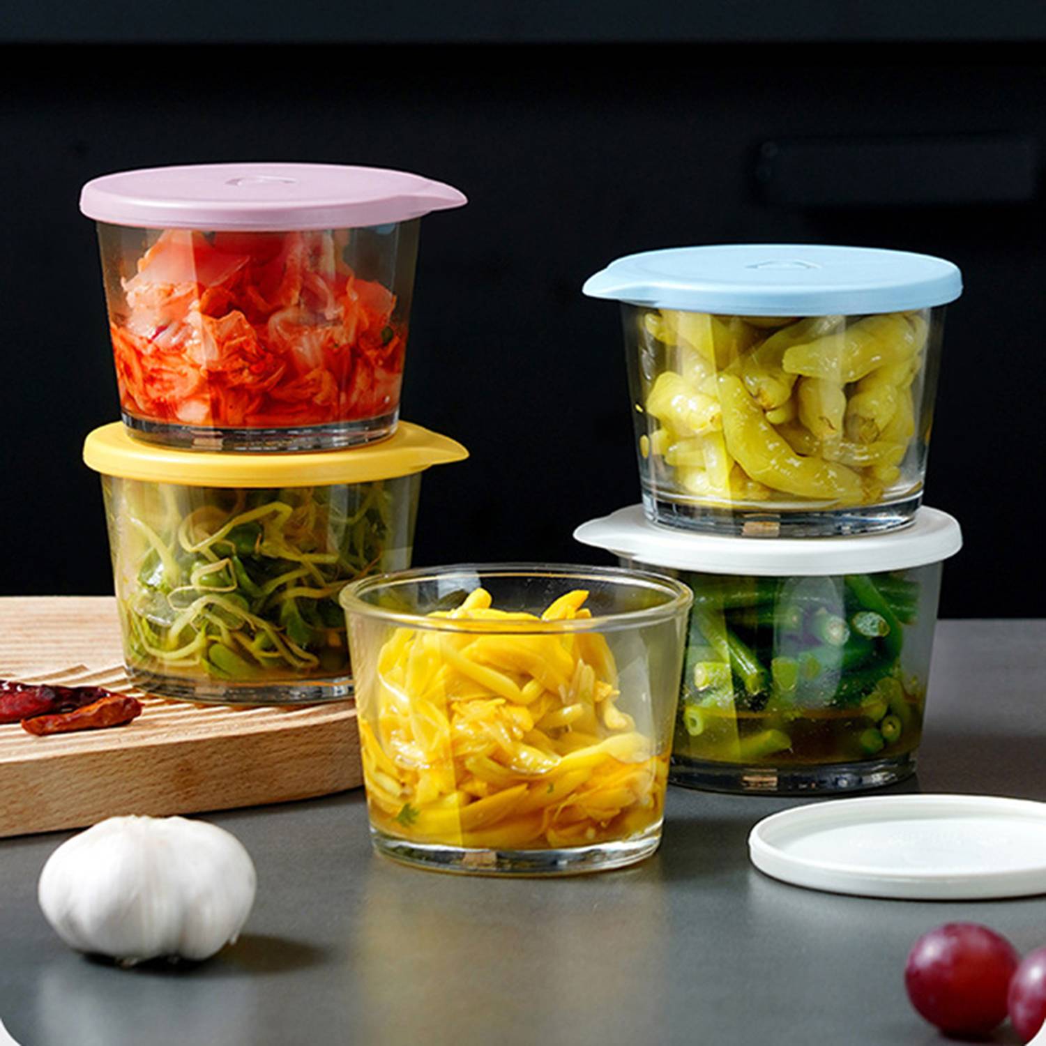 Portable Sealed Glass Food Storage Container 6