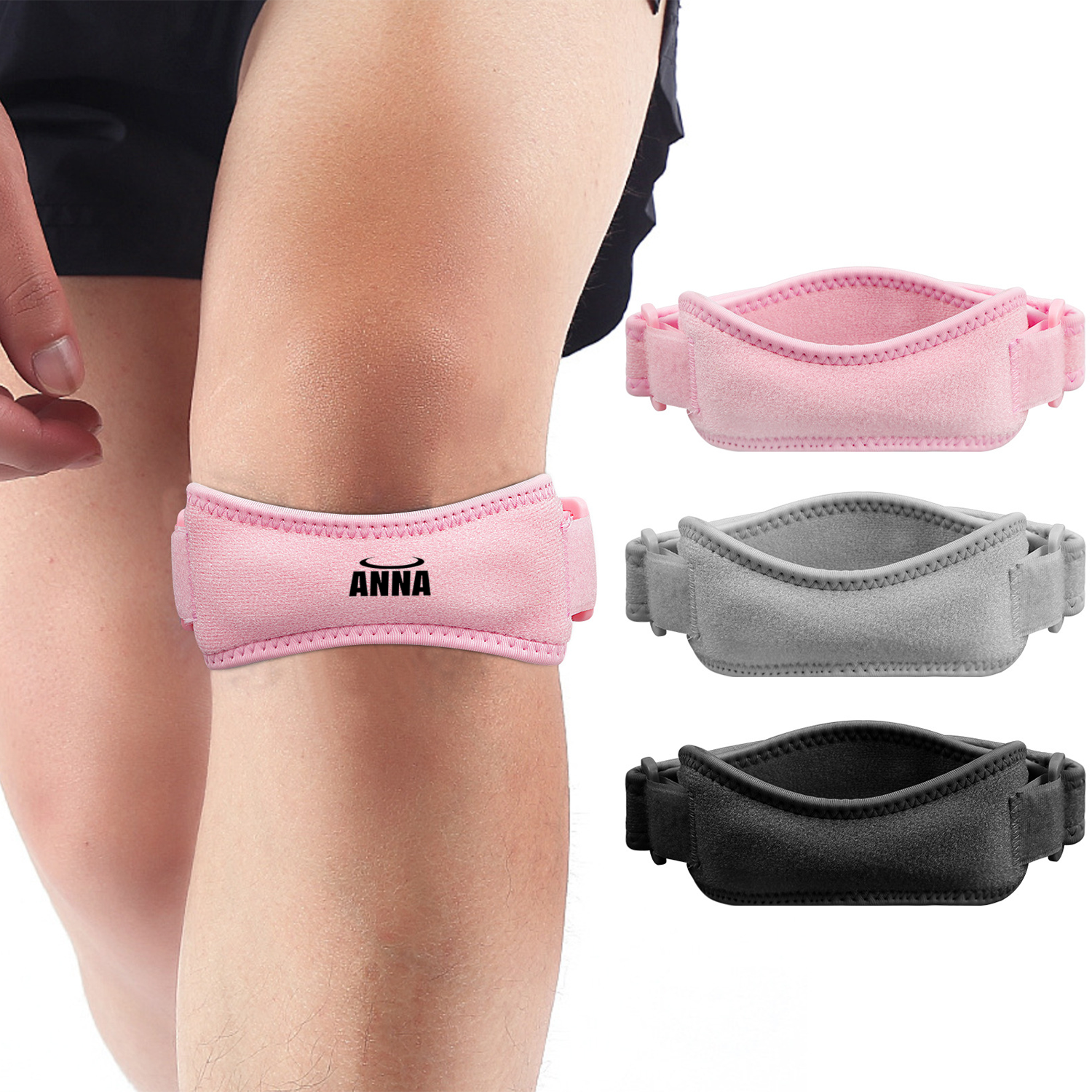 2 Pack Patella Knee Strap 1