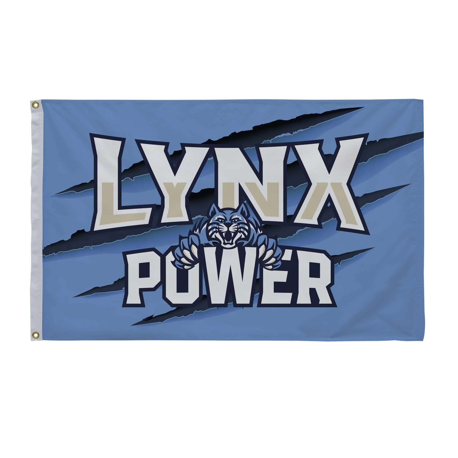 2.5' x 4' Nylon Flag Single-Sided
