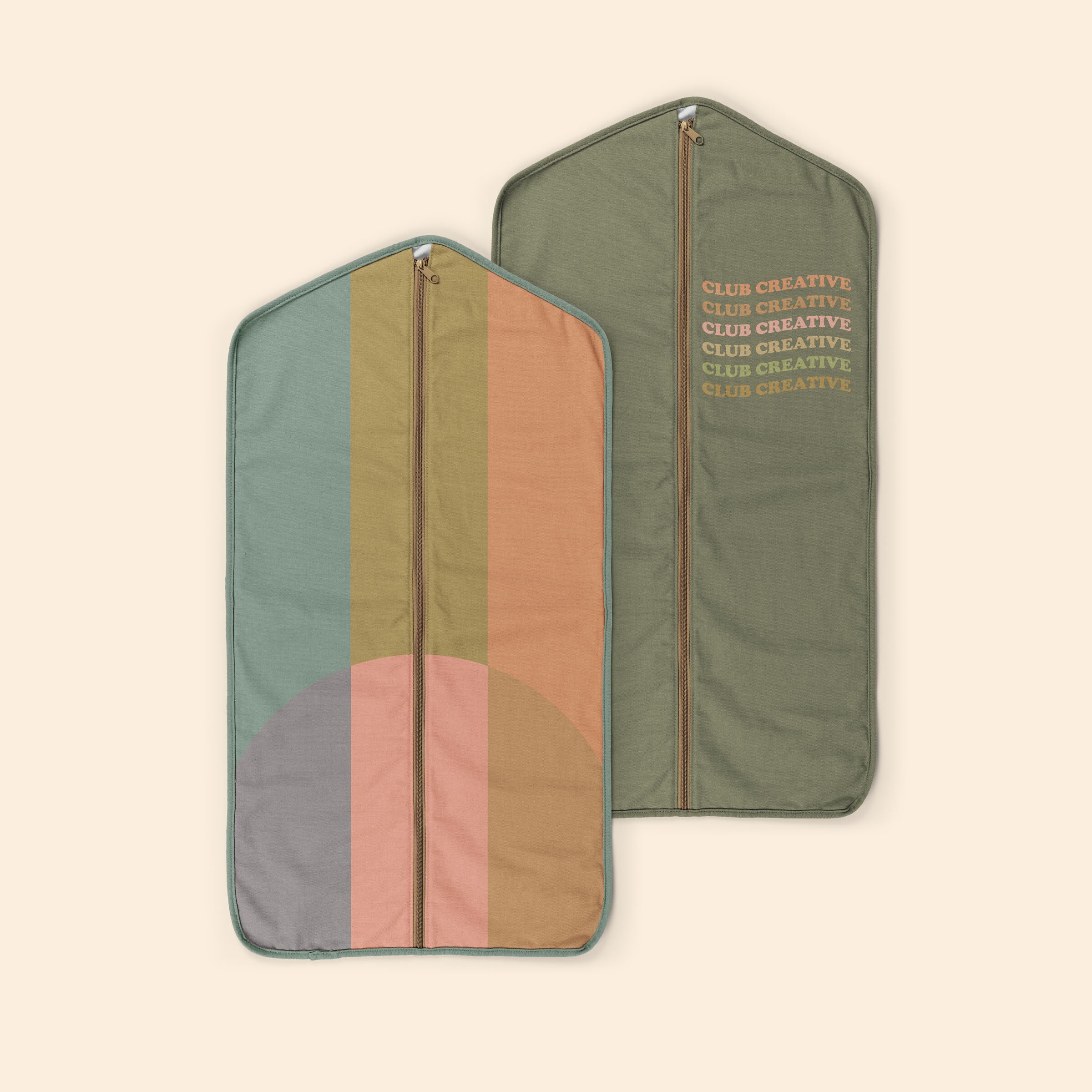 SUGAR BRITCHES YOUTH GARMENT BAG - 4CP PIGMENT DYED CANVAS