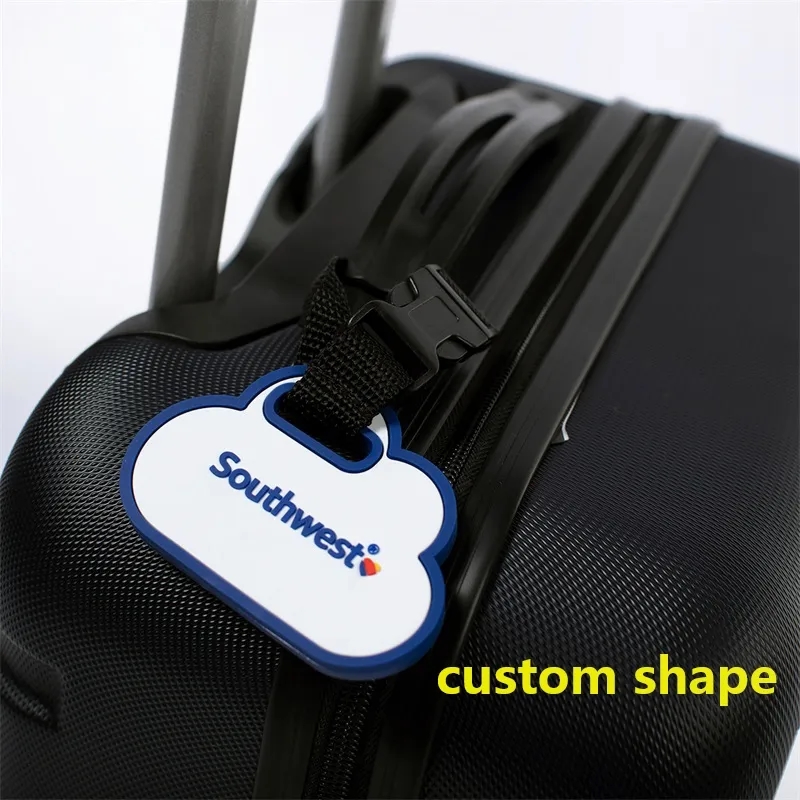 Custom PVC Luggage Tag 2