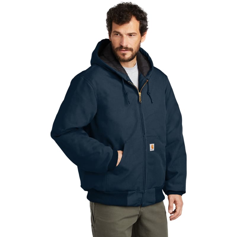 Carhartt Quilted-Flannel-Lined Duck Active Jac. 17