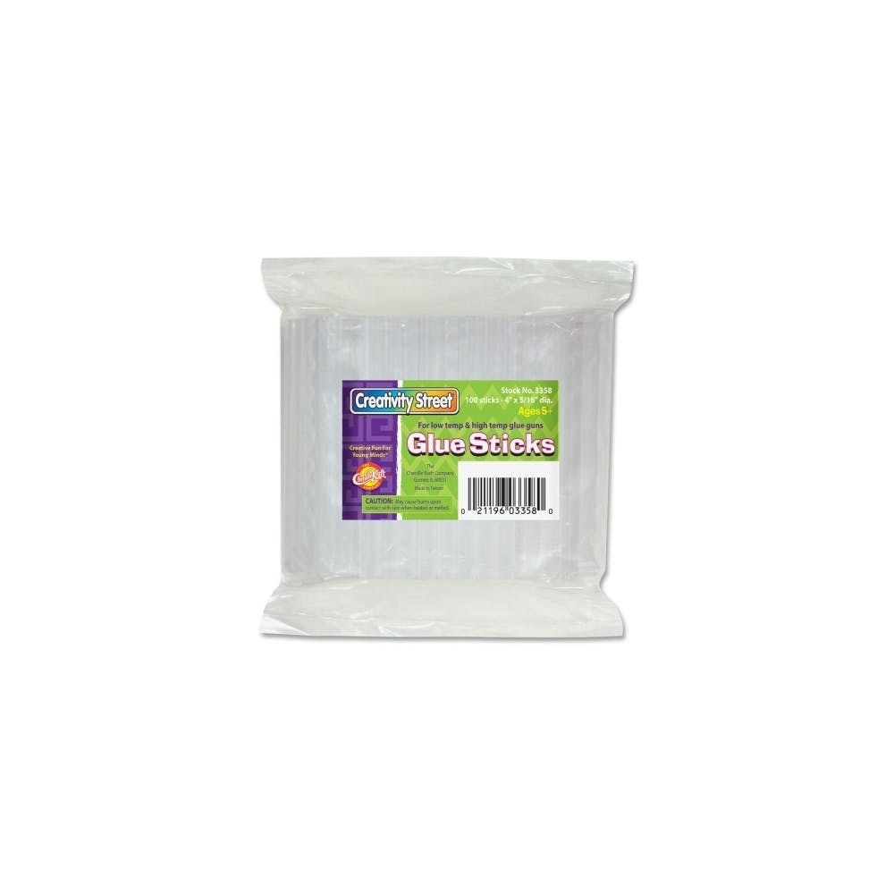 Dual Temperature Glue Sticks - 100 Pack 4" x 5/16" 2