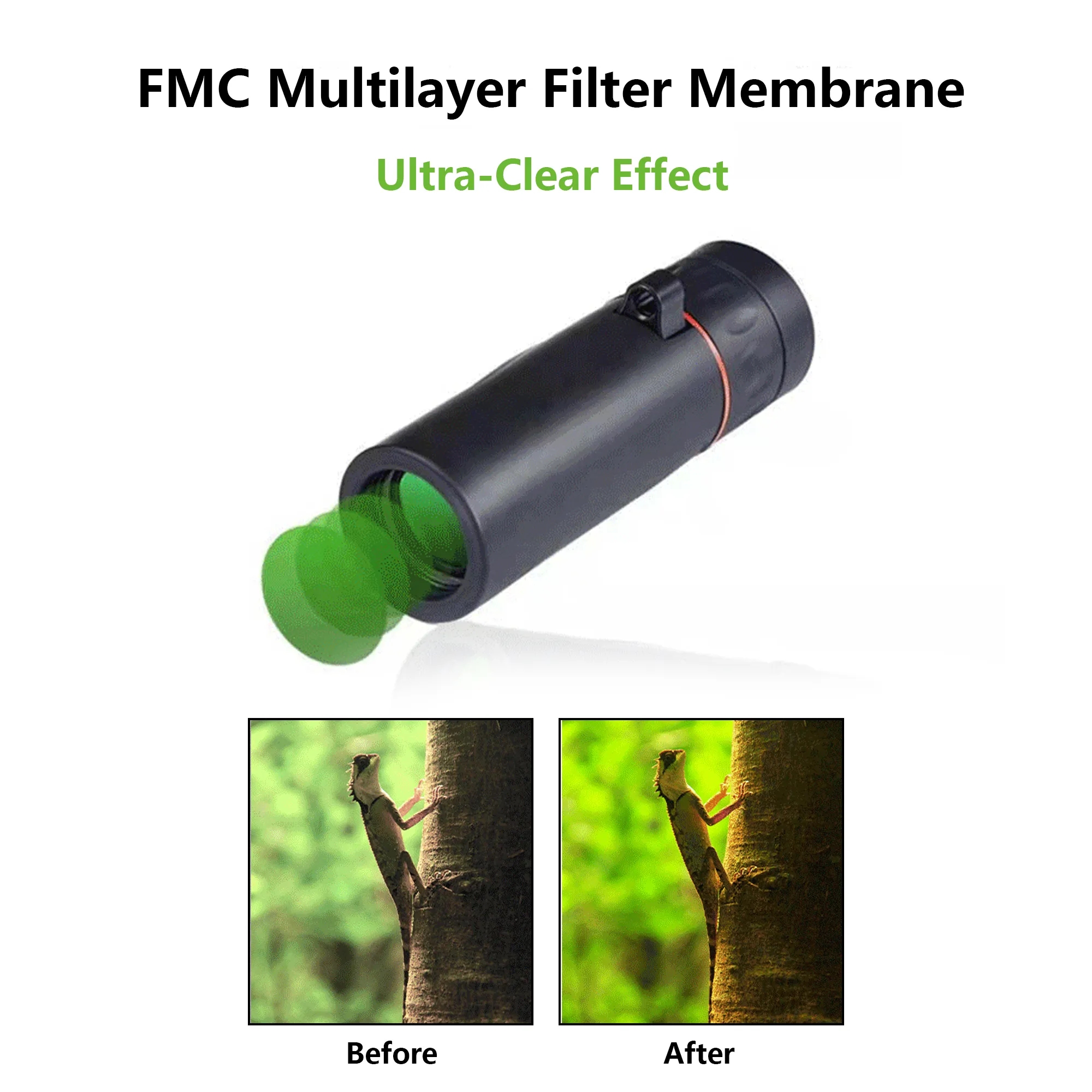 8 x 25 Outdoor Mini Portable Single-Lens Telescope 6