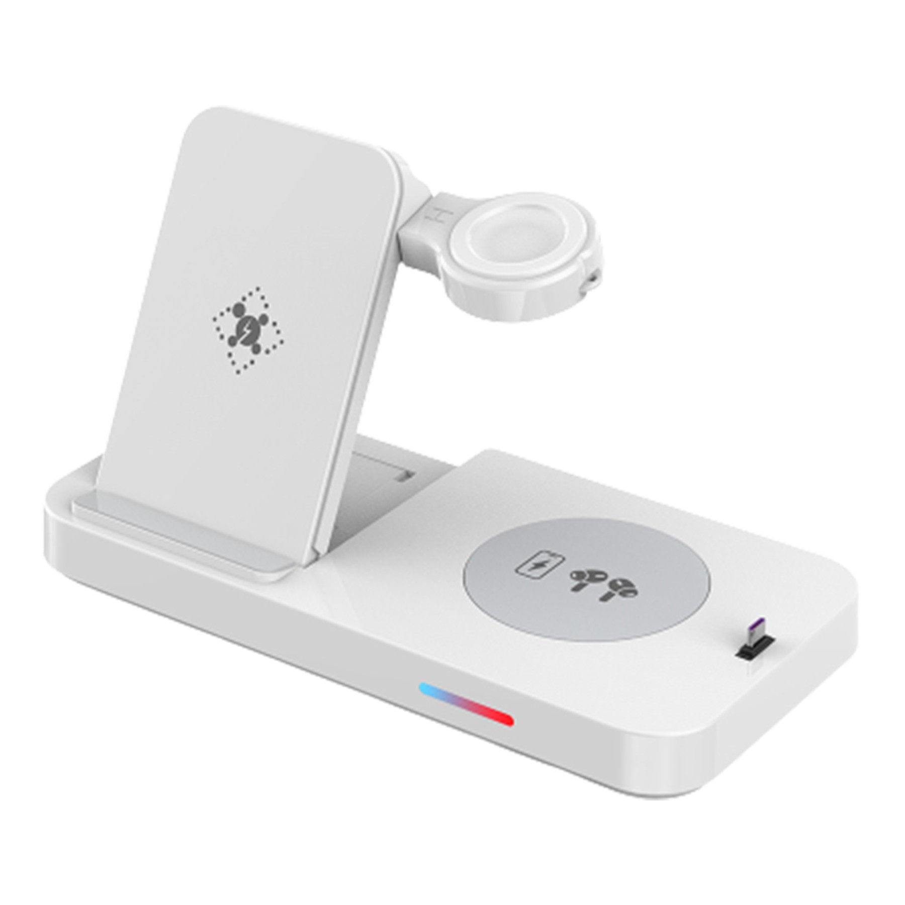 4-In-1 Phone Stand Wireless Charger 1