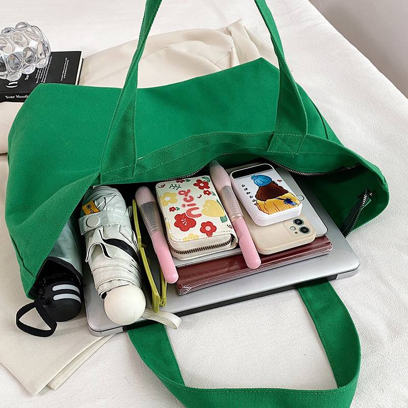 Cotton Canvas Tote Bag, custom tote bag with logo imprint 6