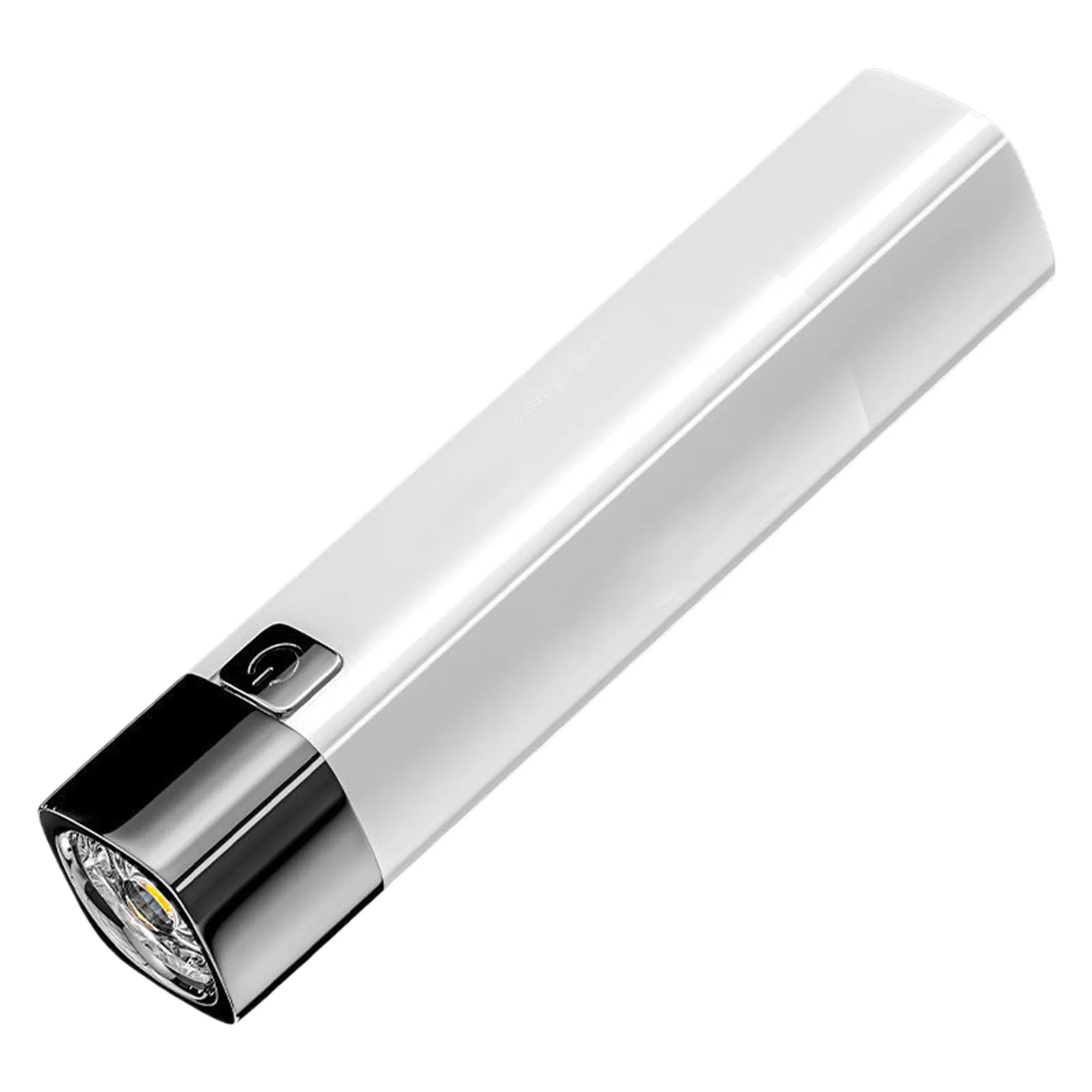 MOQ100 1200mAh ABS Flashlight Power Bank USB Outdoor 2