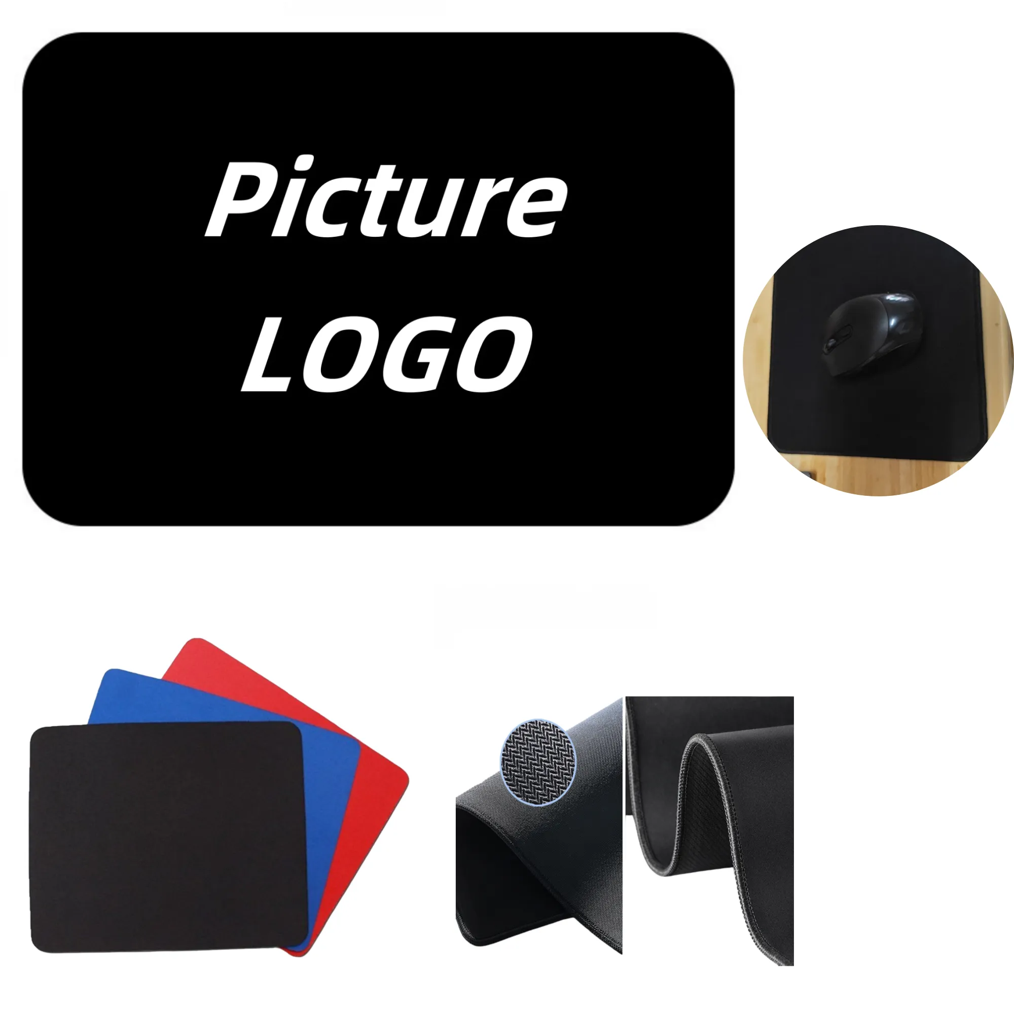 Advertising mouse pad
