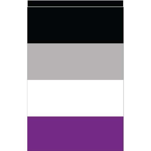 Asexual Deluxe Garden Flag 1