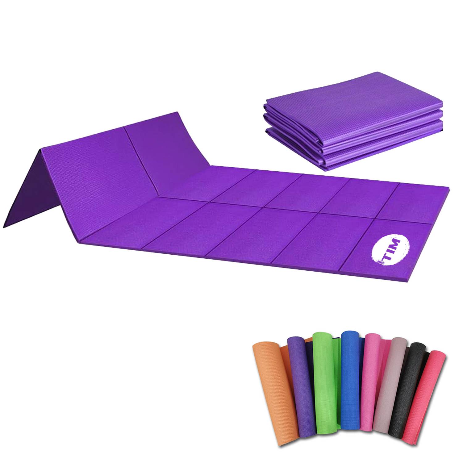 4Mm Pvc Foldable Yoga Mat 2