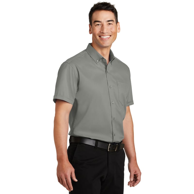 Port Authority Short Sleeve SuperPro Twill Shirt. 19