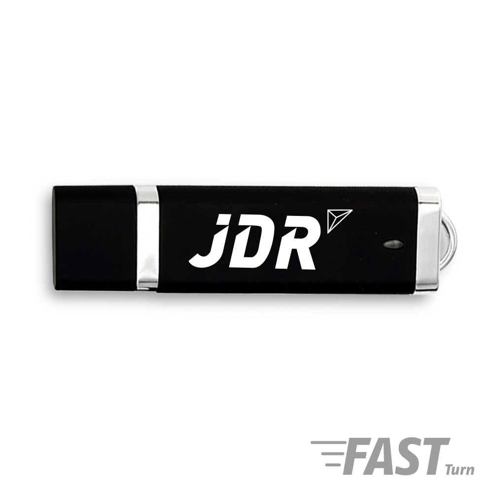 Westchester Capped Flash Drive - Black 7