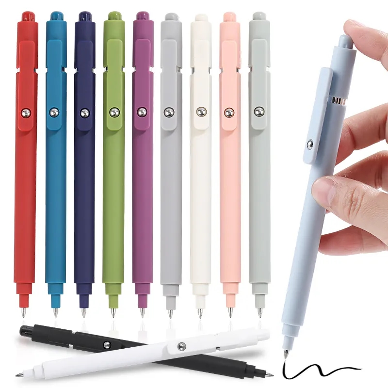 Morandi Push Action Neutral  Ballpoint Pen 2