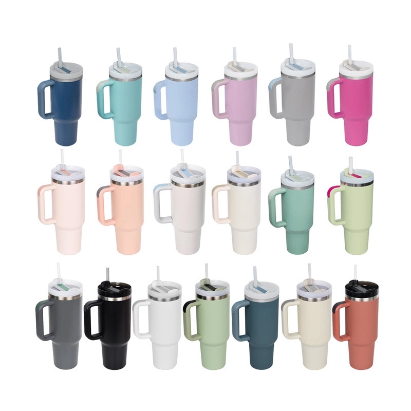 40 Oz Tumbler With Handle 1