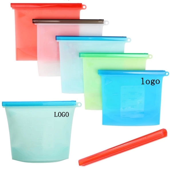 Reusable Silicone Food Fresh Bag - 1000ml 14